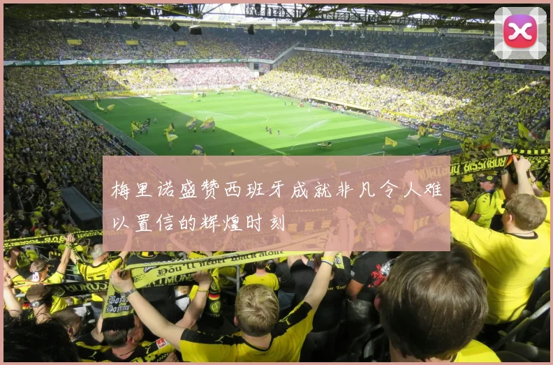 梅里诺盛赞西班牙成就非凡令人难以置信的辉煌时刻